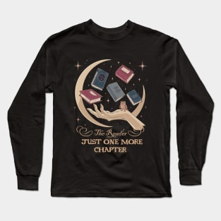 Book  The Reader Just one More chapter mythical Fantasy Tarot Long Sleeve T-Shirt